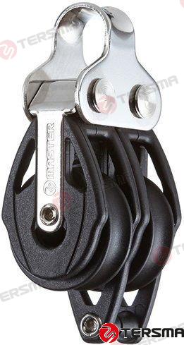 Polea Simple C/arraigo 22MM Tersma (Ref. MVBB2204F)
