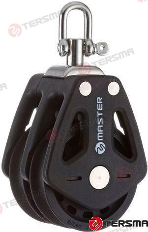 Polea Doble Rodamientos 50MM Tersma