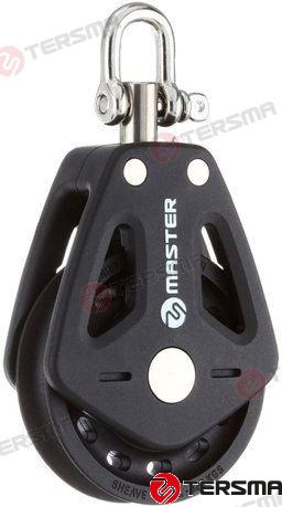 Polea Simple Rodamientos 90MM Tersma (Ref. MVBP0901F)