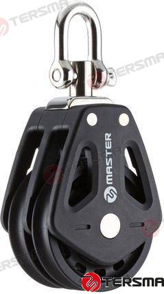 Polea Doble Rodamientos 90MM Tersma