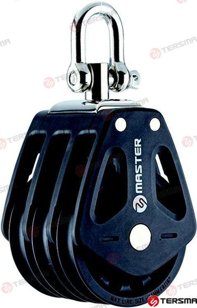 Polea Triple Rodamientos 72MM Tersma