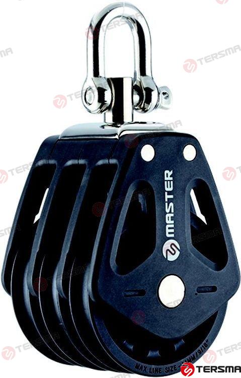 Polea Triple Rodamientos 72MM Tersma