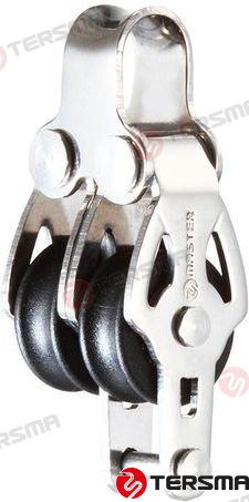 Polea Doble C/arraigo 16MM Tersma