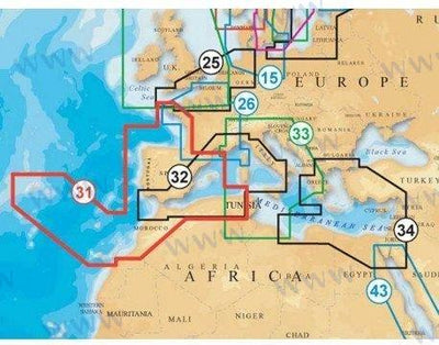 Carta Navionics Platinum + 5P159XL Canar