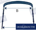Toldo Bimini 2 Arcos 150/170 Cm Oceansouth