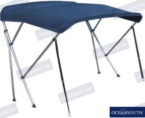 Toldo Bimini C/soporte 190/210 Cm Azul Oceansouth