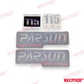 Kit Adhesivos F115 Recmar