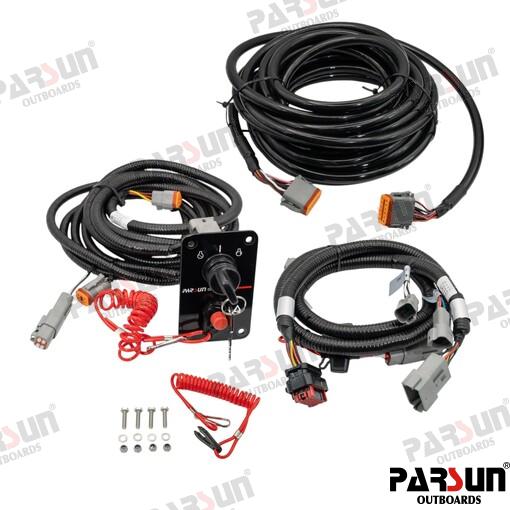 Single Engine Control Kit Parsun