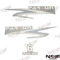 Top Cowling Sticker For 6HP Parsun