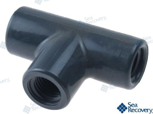 Tee 1/4FPTXFPTXFPT PVC80 Sea Recovery