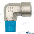 ELB90 St 1/4MPTX1/4FPT 316SS Sea Recovery