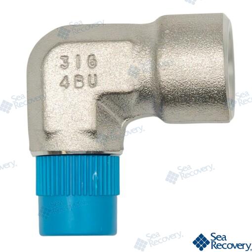 ELB90 St 1/4MPTX1/4FPT 316SS Sea Recovery