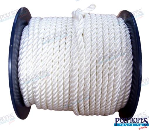 Polyester Superior Blanco 20 Mm (100M) Poly Ropes