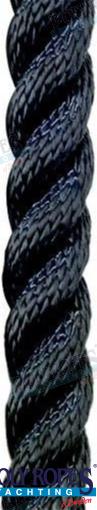 Polyester Superior Negro 6MM. (250 M) Poly Ropes