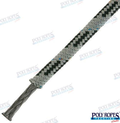 Prorace Four Gris/negro 12 Mm (165 M) Poly Ropes