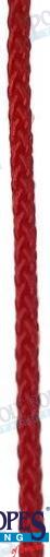 Cabo Poliester 4 Mm Rojo 12 M Poly Ropes