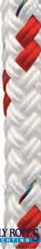 POLY-BRAID-16 12MM. Rojo (165 M) Poly Ropes
