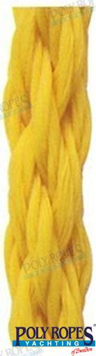 Cabo Polietileno 8MM. Amarillo (150 M) Poly Ropes