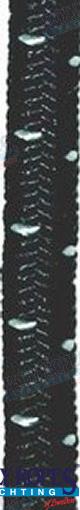 Cabo Elastico Gummilina Negro 5MM. (100 Poly Ropes