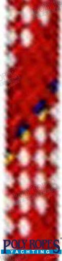 Racing- 2002 4MM. Rojo/blanco (100 M) Poly Ropes