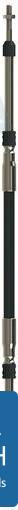 Cable Mando 3300C Ss 5 Pies = 1,50 M. Yamaha 24911-ZW7-U01