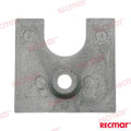 Placa Mercury 4,5-7HP 50X48mm (al) Mercruiser