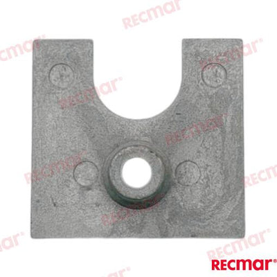 Placa Mercury 4,5-7HP 50X48mm (al) Mercruiser