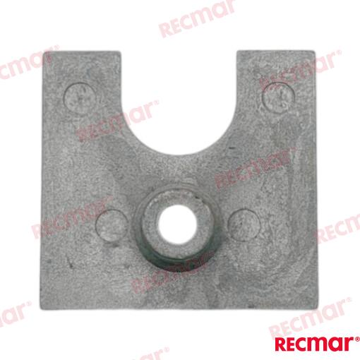 Placa Mercury 4,5-7HP 50X48mm (zn) Mercruiser