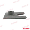 Placa Mercury 4,5-7HP 50X48mm (zn) Mercruiser