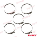 Abrazadera Inox SMO254 104-138 12mm (5) Recmar