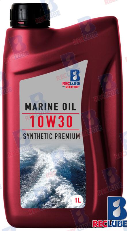 Aceite Marino 10W-30 1L. Sint. Motor X6 Vetus YMD-63050-01