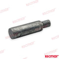Anodo Yanmar Lapiz Ø12,7mm (zn) (Ref. REC119574-44150Z)