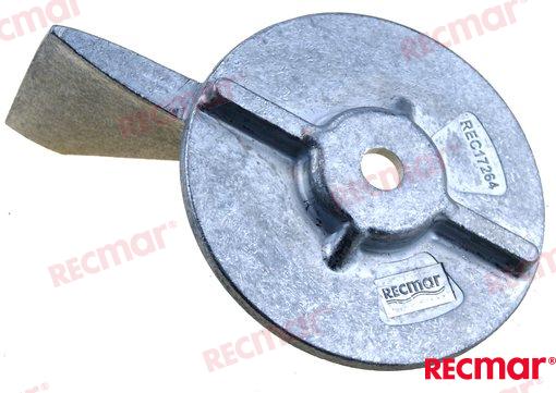 Anodo Mercury Trim Tab (zn) Mercruiser