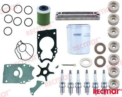 Kit De Mantenimiento Suzuki REC17400-98J01, REC16510-96J00, NGKBKR6E, REC91490-40030, RE