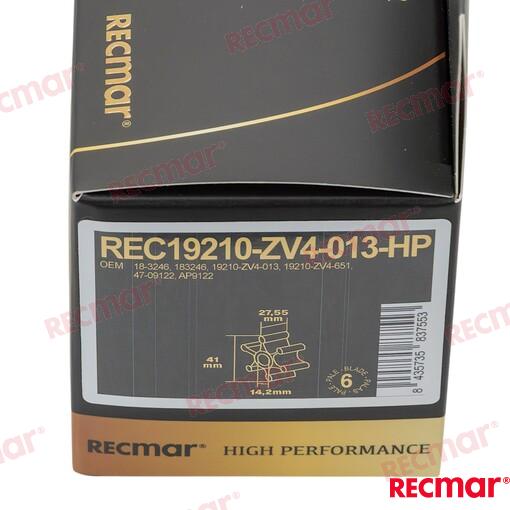 Impulsor Honda 19210-ZV4-013 (Ref. REC19210-ZV4-013-HP)