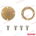 Kit Tapa Bomba Agua 56mm Ø 4 Tornillos Volvo