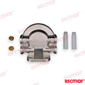 Soporte Filtro Acero Inox 1/4" Rosca Recmar