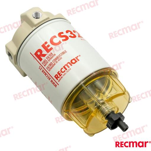 Filtro Completo 227 Lph (30GPH) Racor (Ref. REC320-01)