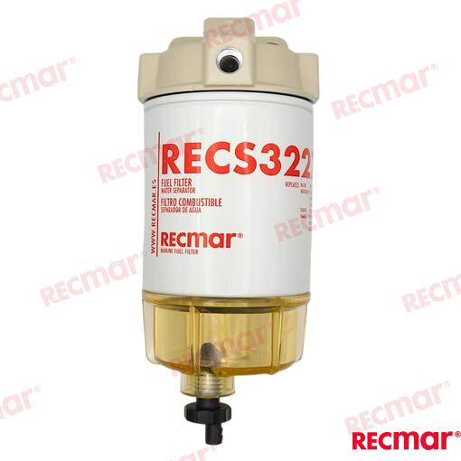 Filtro Completo 227 Lph (30GPH) Racor (Ref. REC320-01)