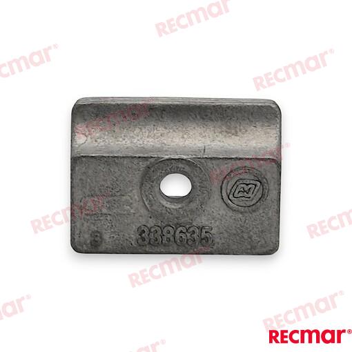 Anodo 8- 9,9 - 15 Hp 37mm (zn) OMC