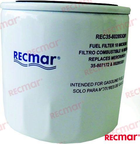 Filtro Combustible 10 Micras 3-3/4 Yamaha 3Y7-02234-0