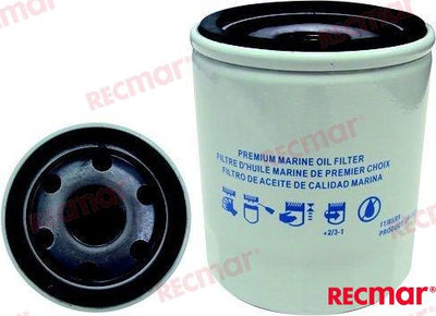 Filtro Aceite Verado Mercruiser 35-896546T, 35-877767K01, 35-877767Q01