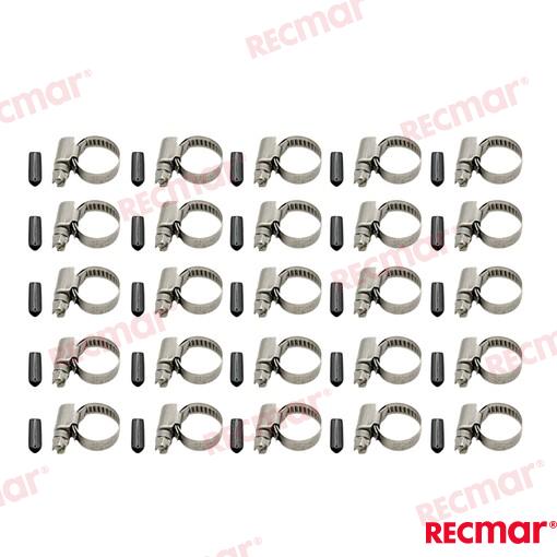 Abrazadera Inox 10-16 W5 (25) Recmar