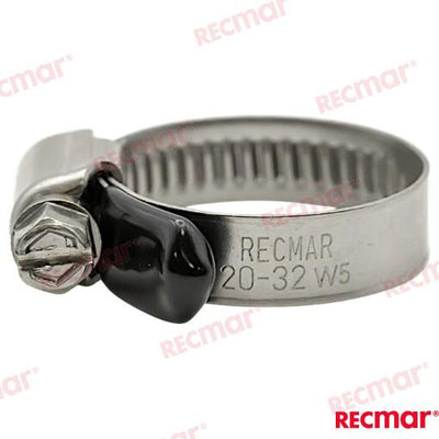 Abrazadera Inox 20-32 W5 (25) Recmar (Ref. REC38304-316)