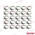 Abrazadera Inox 20-32 W5 (25) Recmar (Ref. REC38304-316)