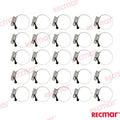 Abrazadera Inox 50-70 W5 (25) Recmar (Ref. REC38308-316)