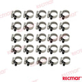 Abrazadera Inox 16-27 W5 (25) Recmar