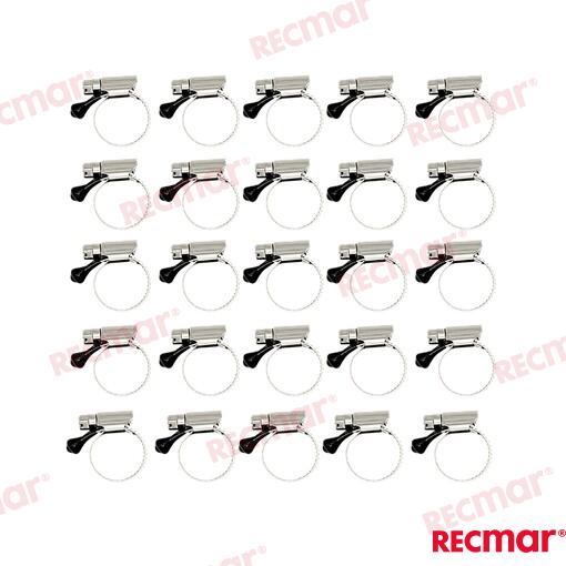 Abrazadera Inox 16-27 W5 (25) Recmar