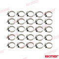 Abrazadera Inox 25-40 W5 (25) Recmar (Ref. REC38313-316)