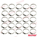 Abrazadera Inox 50-70 W5 (25) Recmar (Ref. REC38316-316)